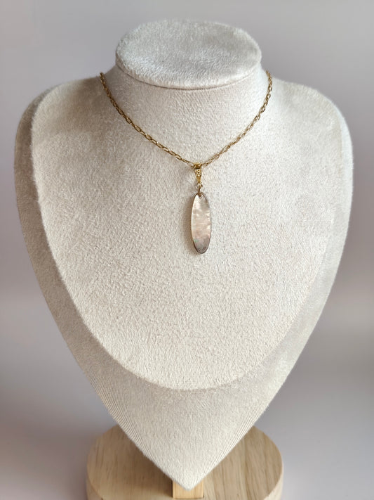 Sillage — Collier Ovale Élancé