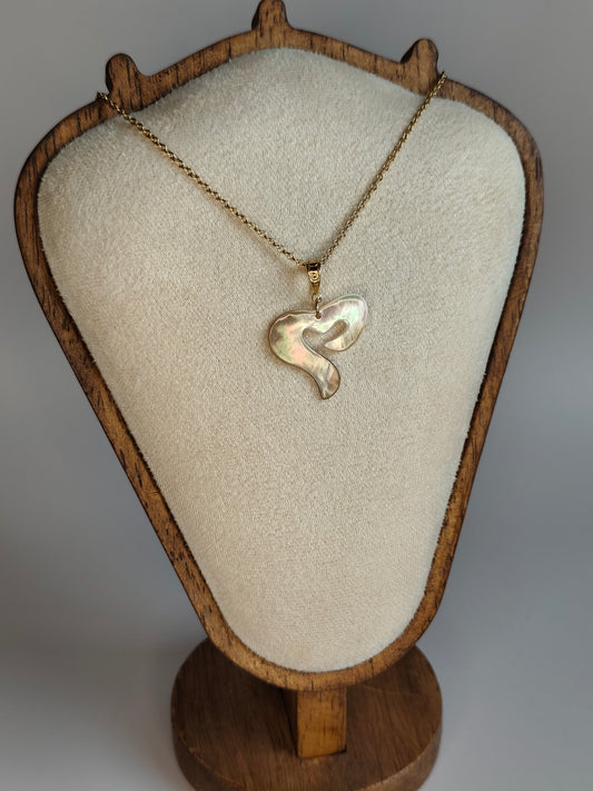 Cœur de Nacre — Collier Cœur Ajouré