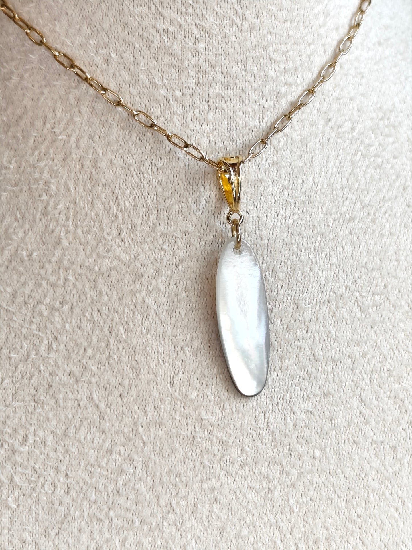 Sillage — Collier Ovale Élancé