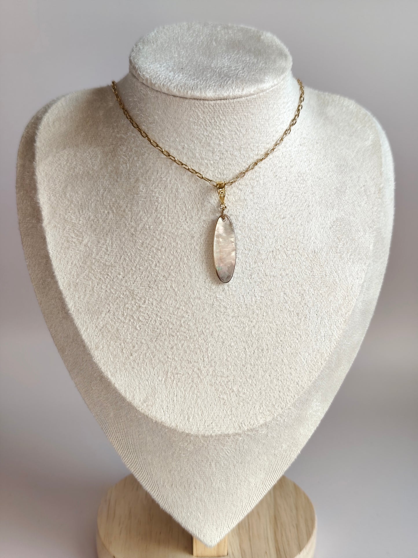 Sillage — Collier Ovale Élancé
