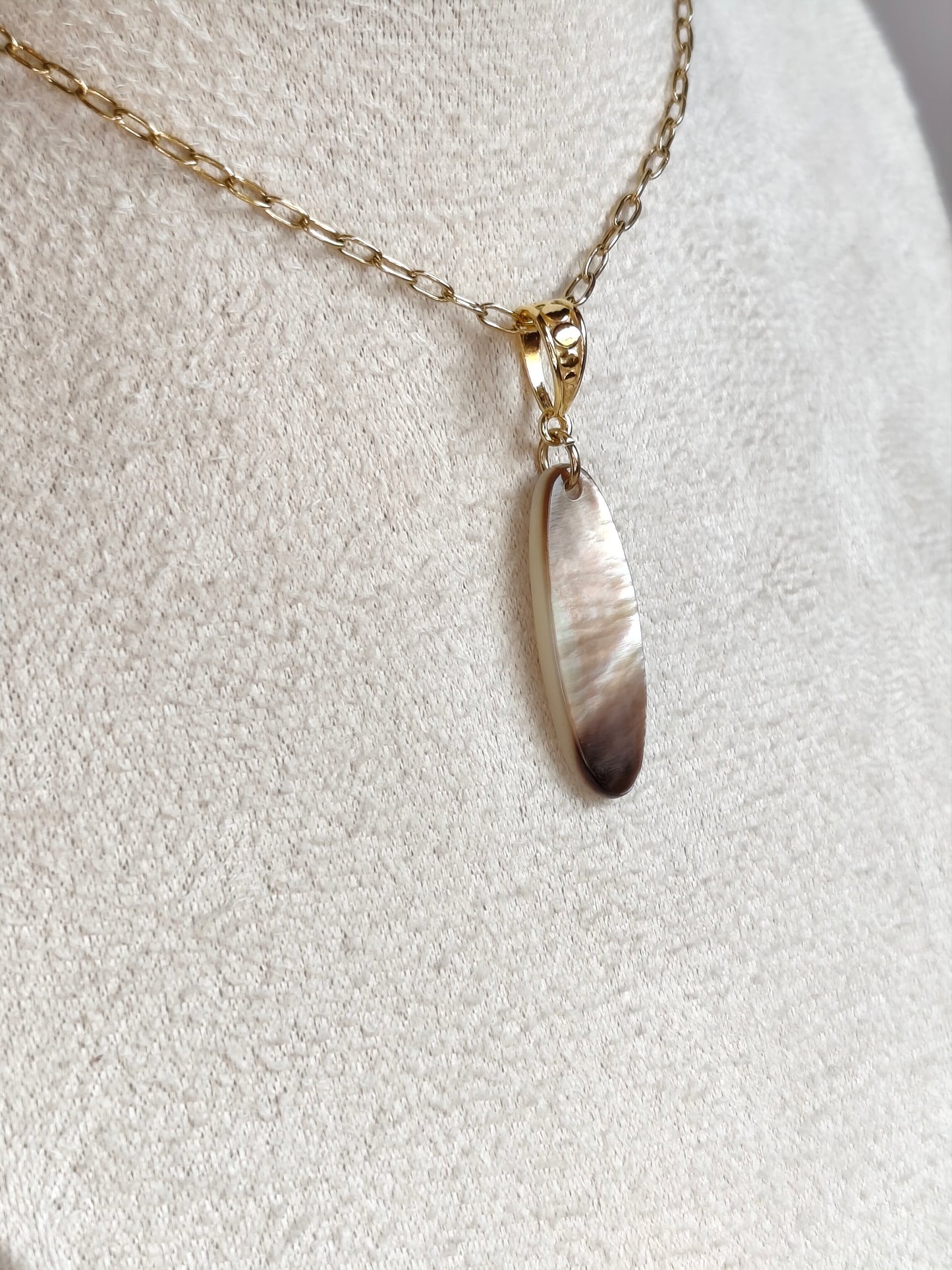 Sillage — Collier Ovale Élancé
