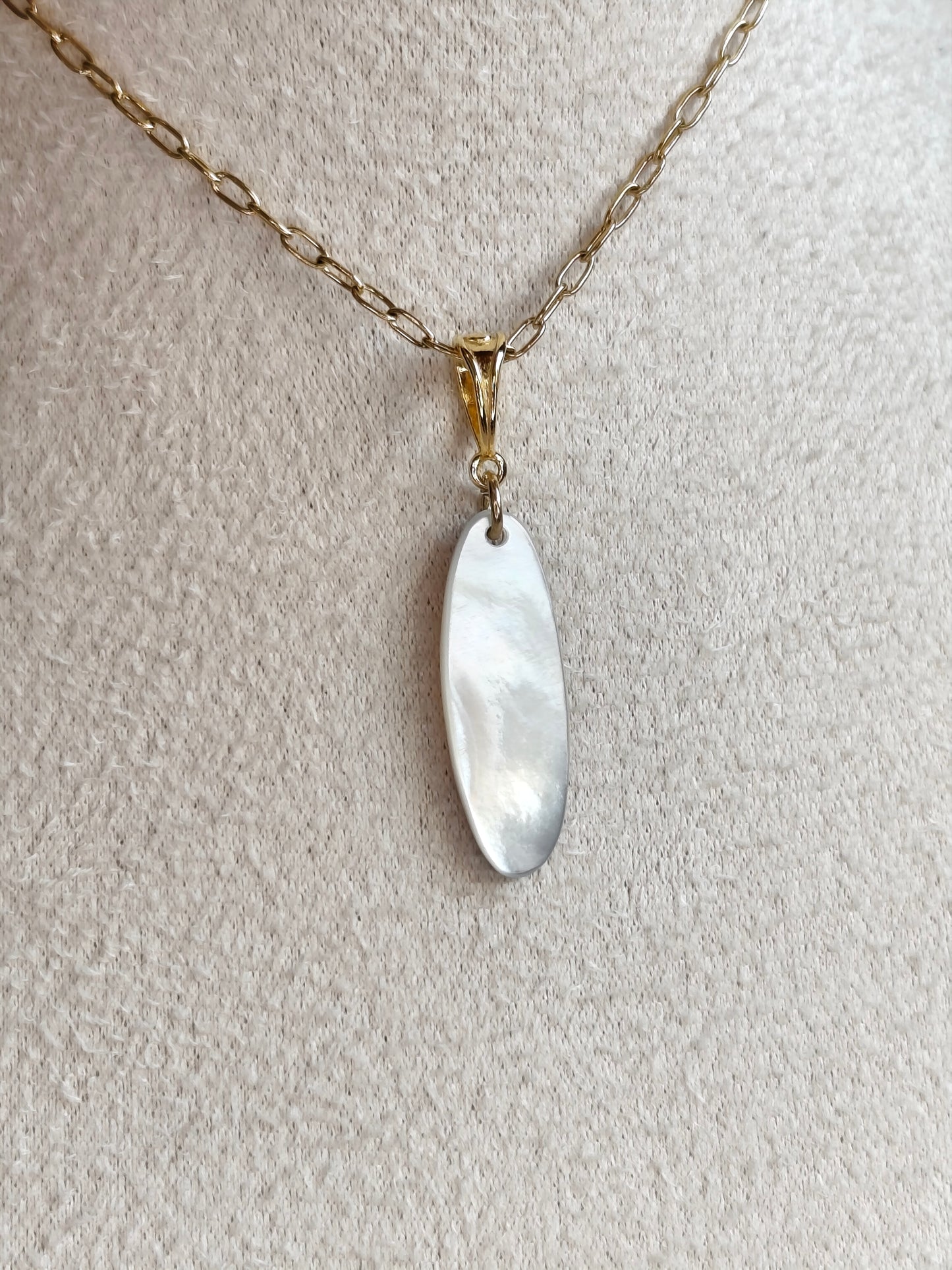 Sillage — Collier Ovale Élancé