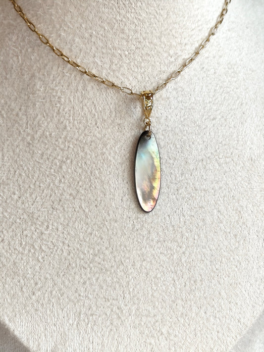 Sillage — Collier Ovale Élancé