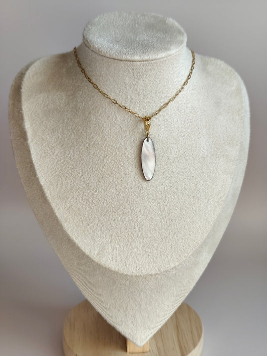 Sillage — Collier Ovale Élancé