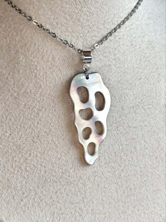 Spirale Marine — Collier Coquillage Ajouré