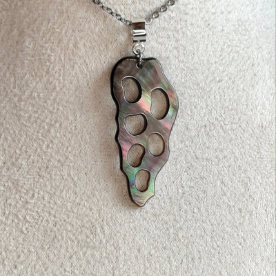 Spirale Marine — Collier Coquillage Ajouré