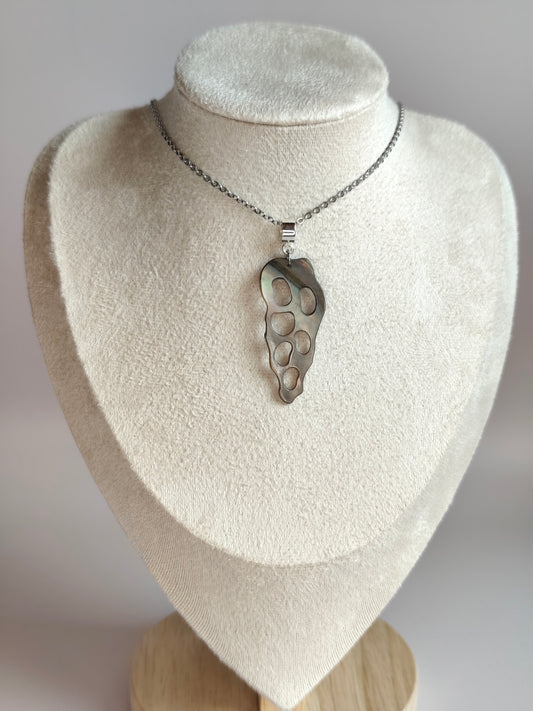 Spirale Marine — Collier Coquillage Ajouré