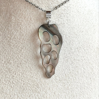 Spirale Marine — Collier Coquillage Ajouré