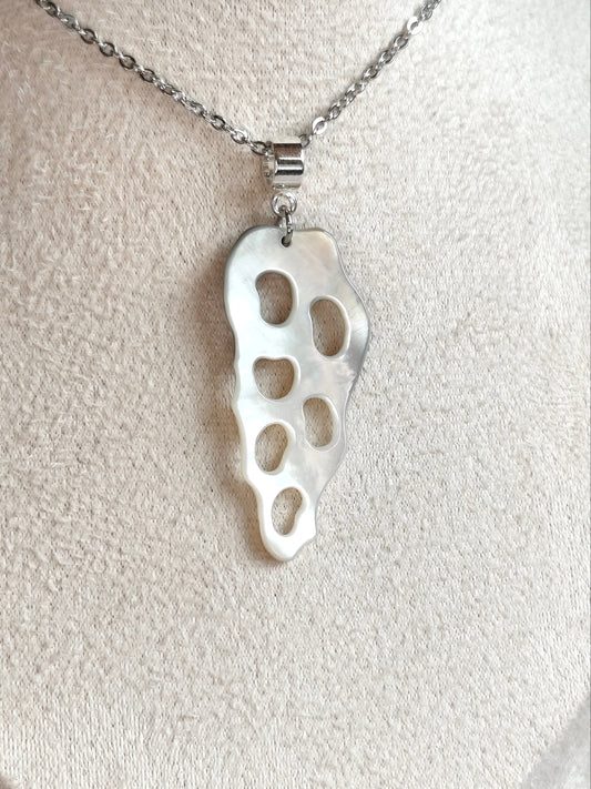 Spirale Marine — Collier Coquillage Ajouré