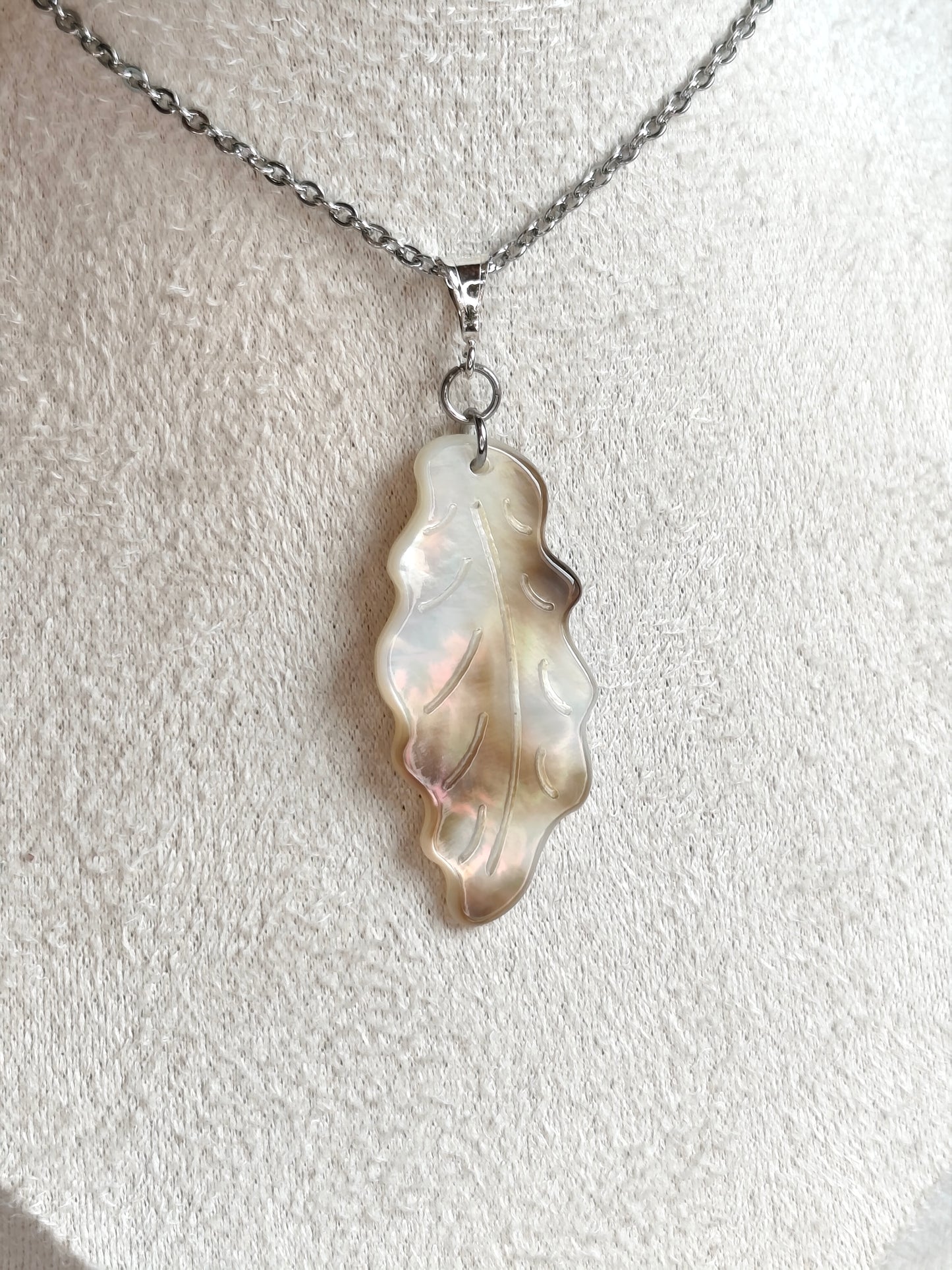 Sève — Collier Feuille