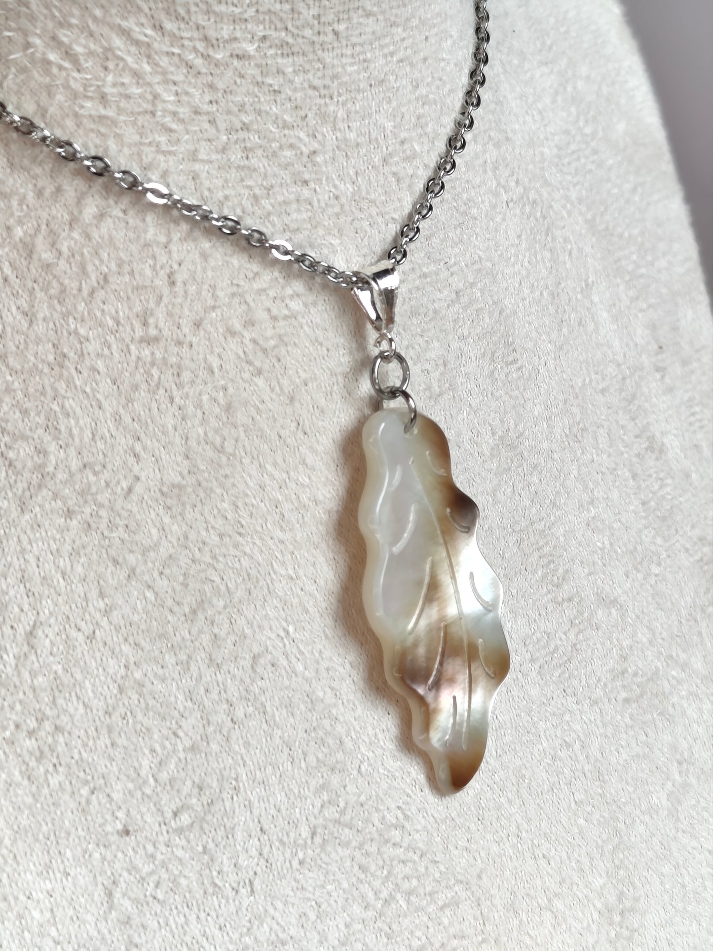 Sève — Collier Feuille