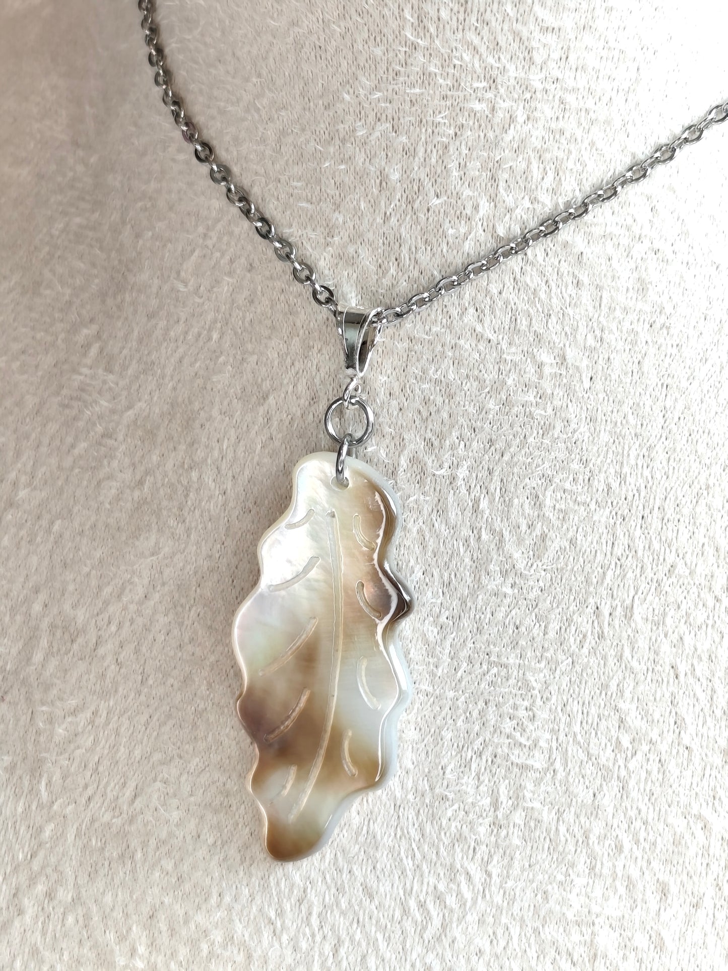 Sève — Collier Feuille
