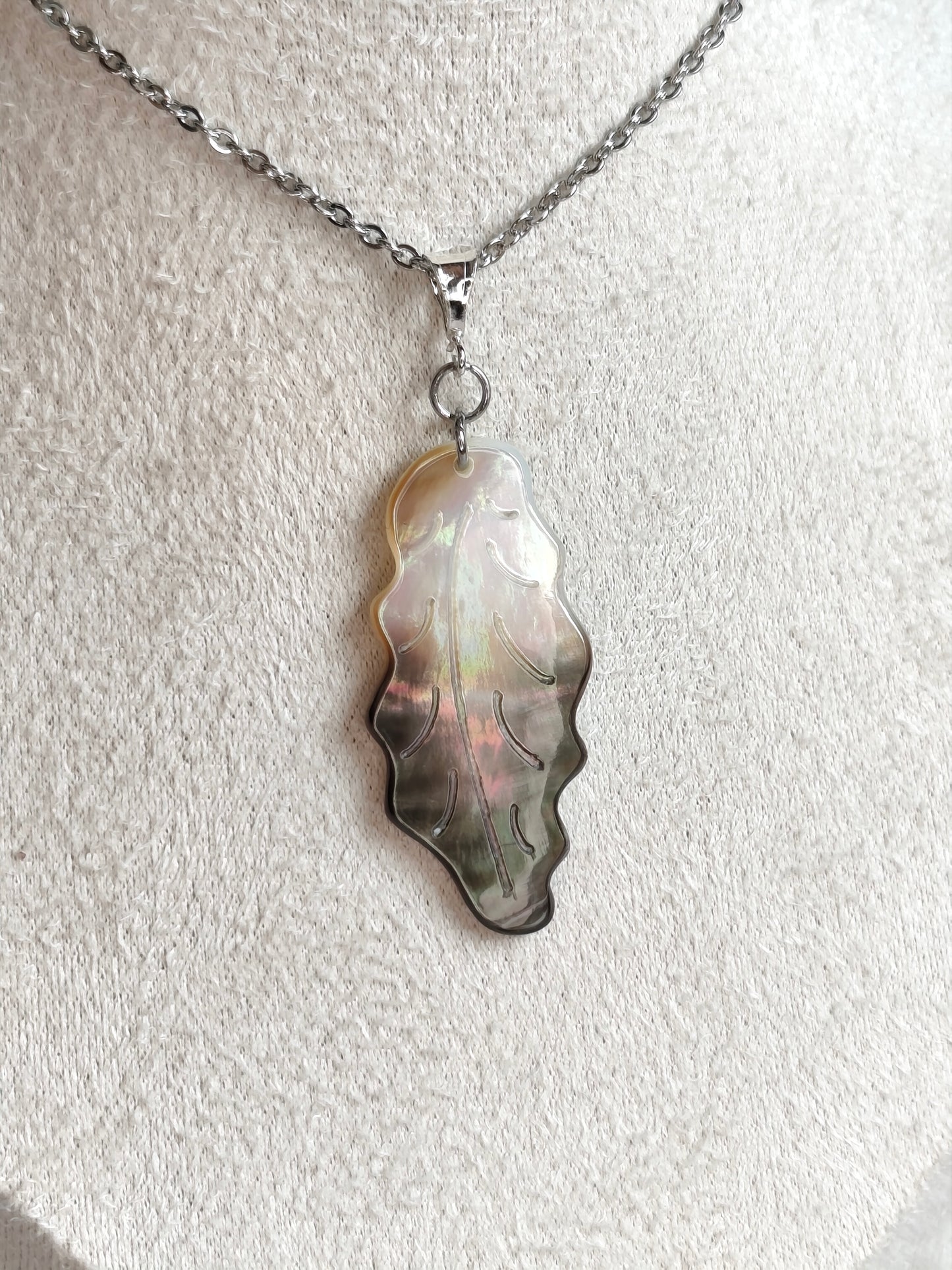 Sève — Collier Feuille