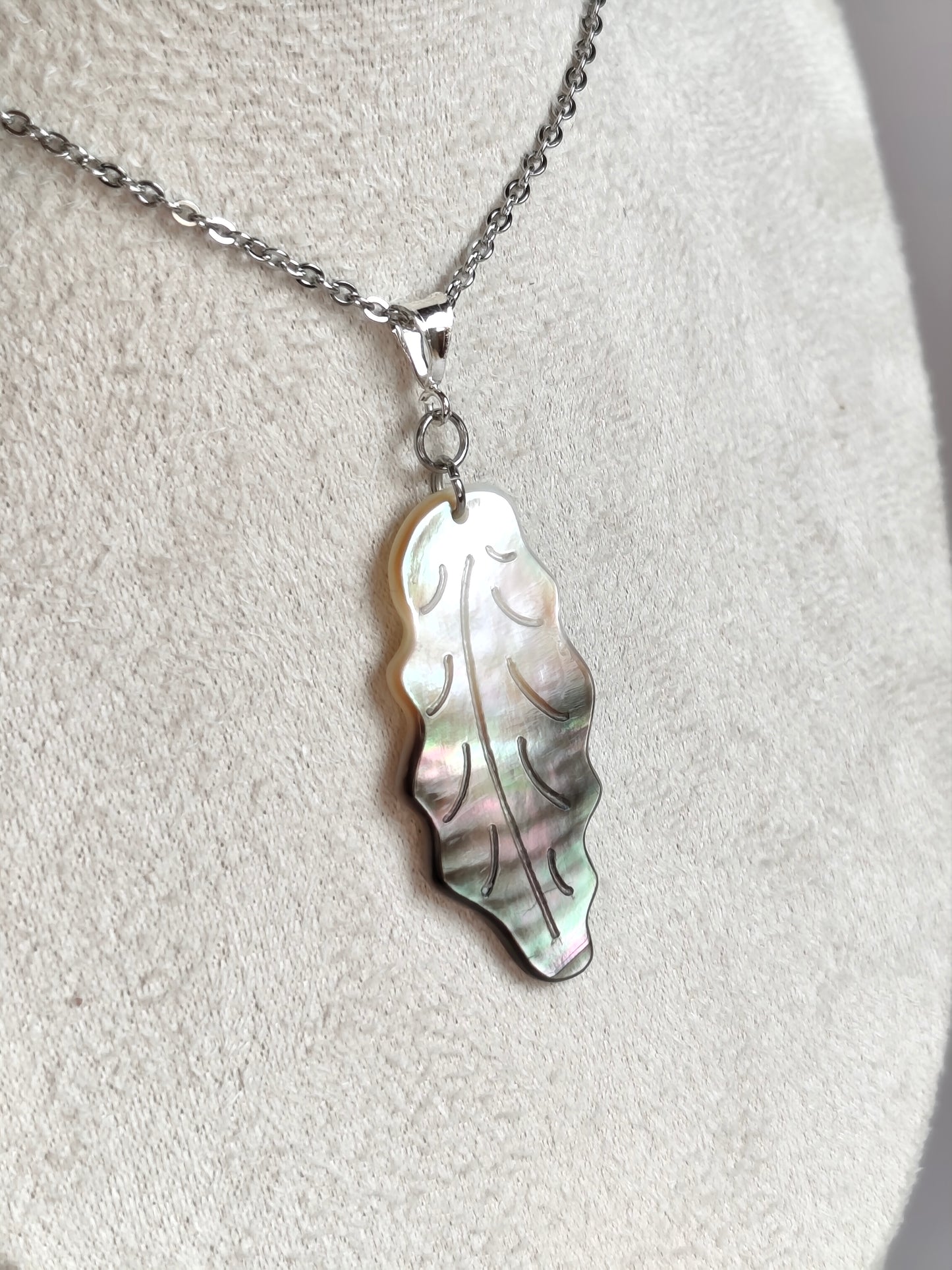 Sève — Collier Feuille