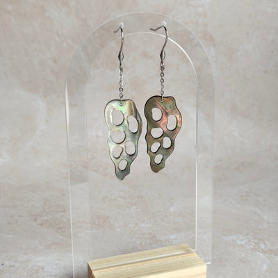 Spirale Marine — Boucles d'Oreilles Coquillage ajouré