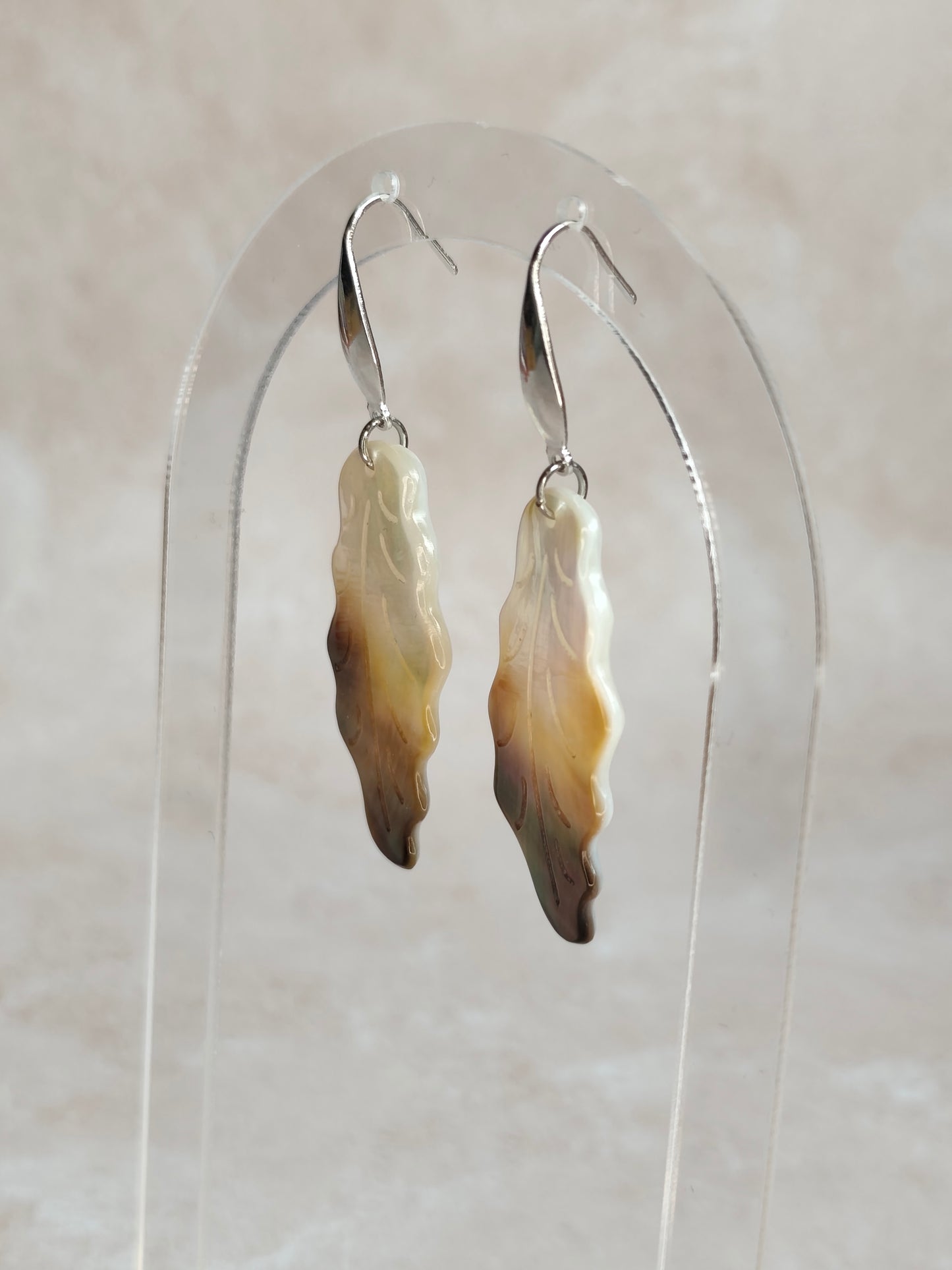 Sève — Boucles d'Oreilles Feuille