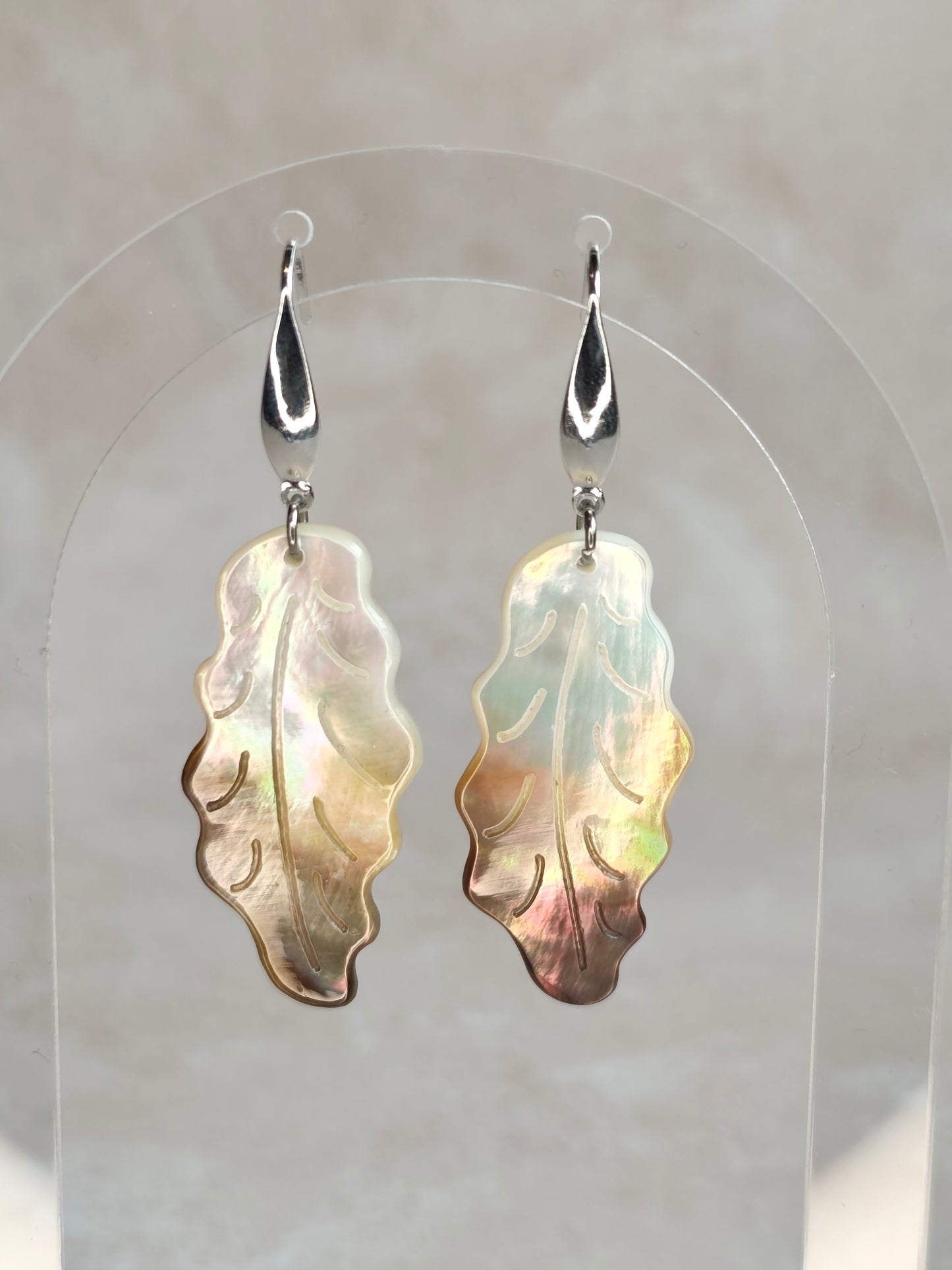 Sève — Boucles d'Oreilles Feuille