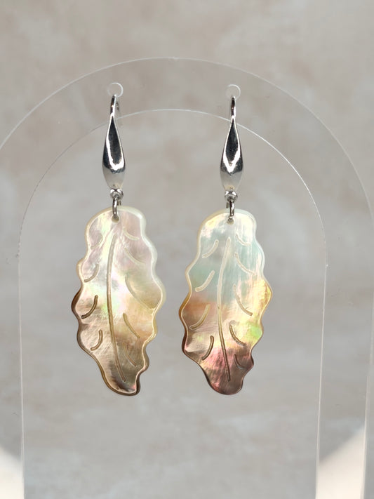 Sève — Boucles d'Oreilles Feuille