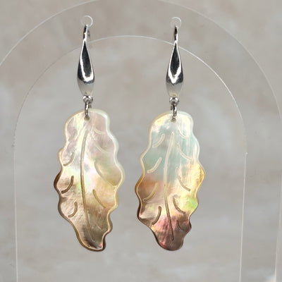 Sève — Boucles d'Oreilles Feuille