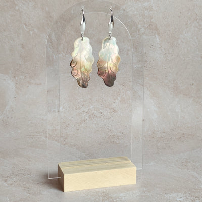 Sève — Boucles d'Oreilles Feuille
