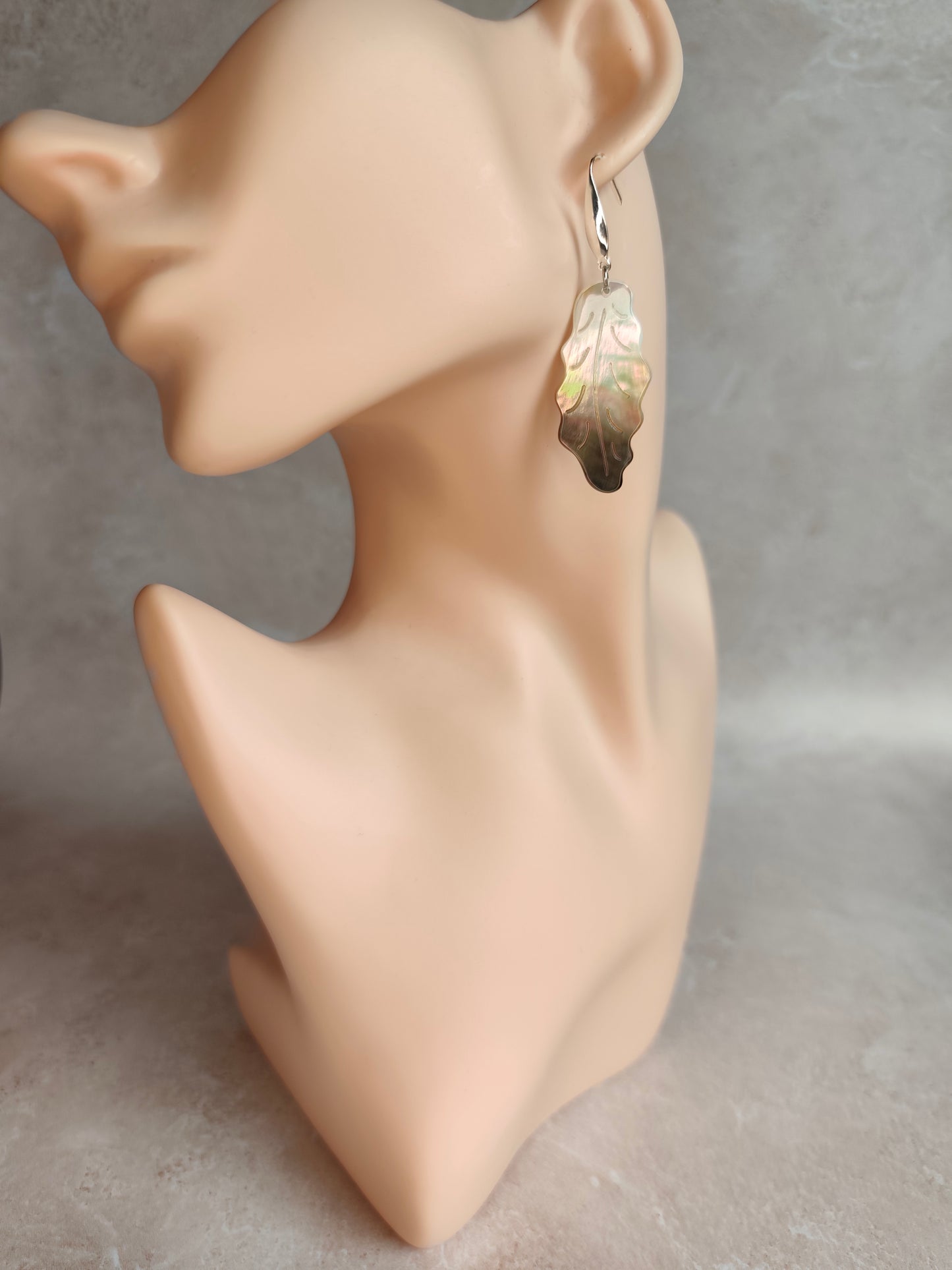 Sève — Boucles d'Oreilles Feuille