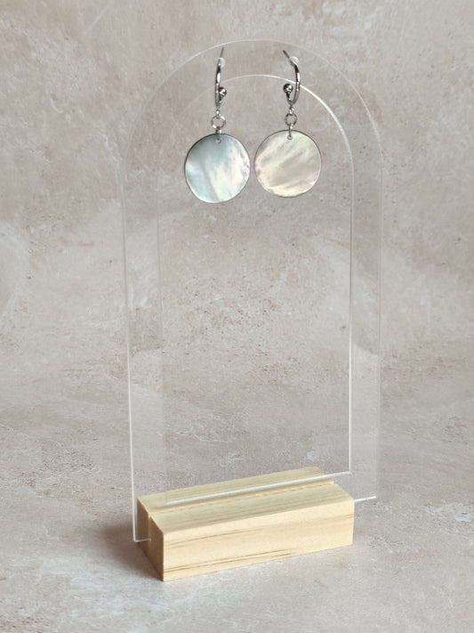 Éclipse — Boucles d'Oreilles Grande Pastille