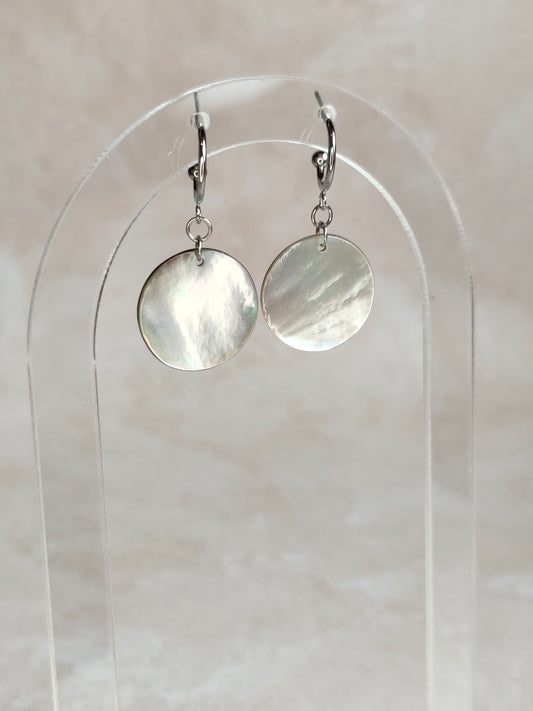 Éclipse — Boucles d'Oreilles Grande Pastille