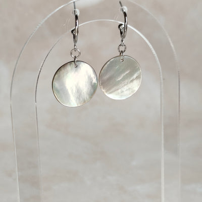 Éclipse — Boucles d'Oreilles Grande Pastille