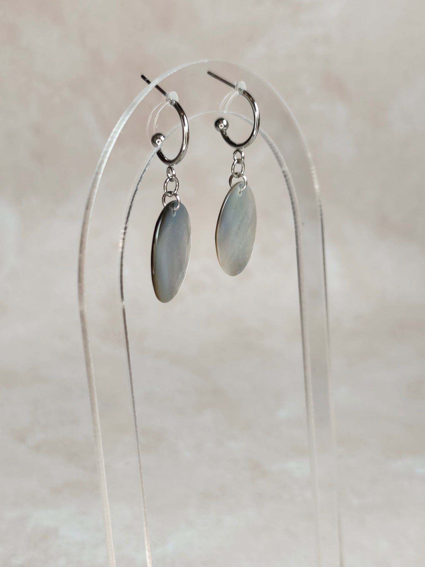 Éclipse — Boucles d'Oreilles Grande Pastille