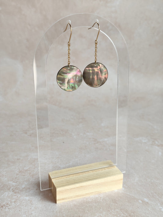 Éclipse — Boucles d'Oreilles Grande Pastille