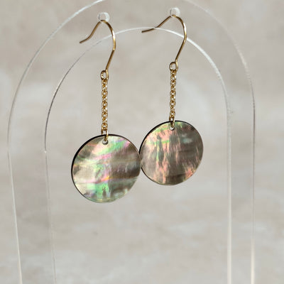 Éclipse — Boucles d'Oreilles Grande Pastille