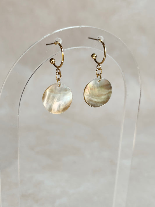 Éclipse — Boucles d'Oreilles Petite Pastille