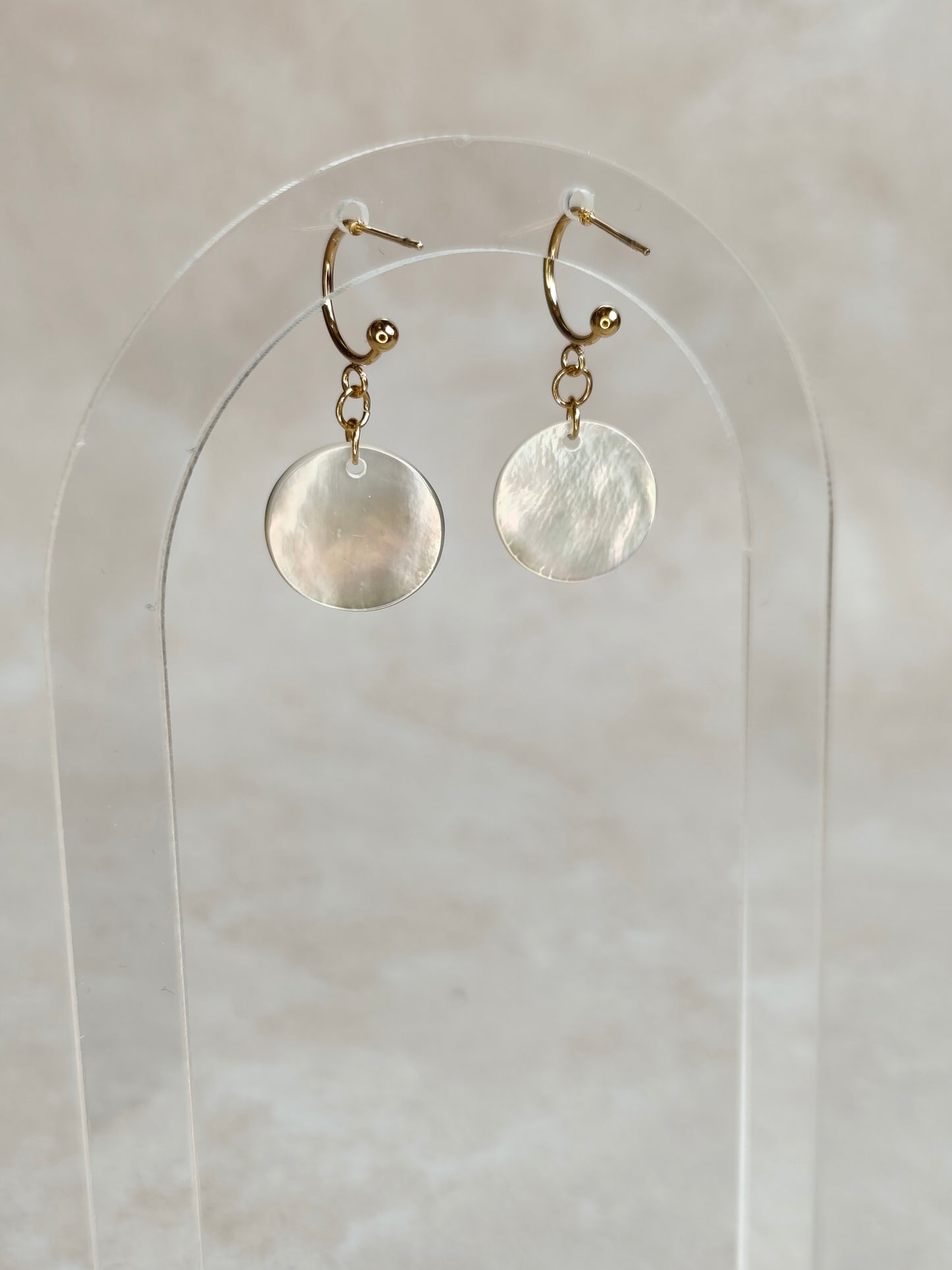Éclipse — Boucles d'Oreilles Petite Pastille