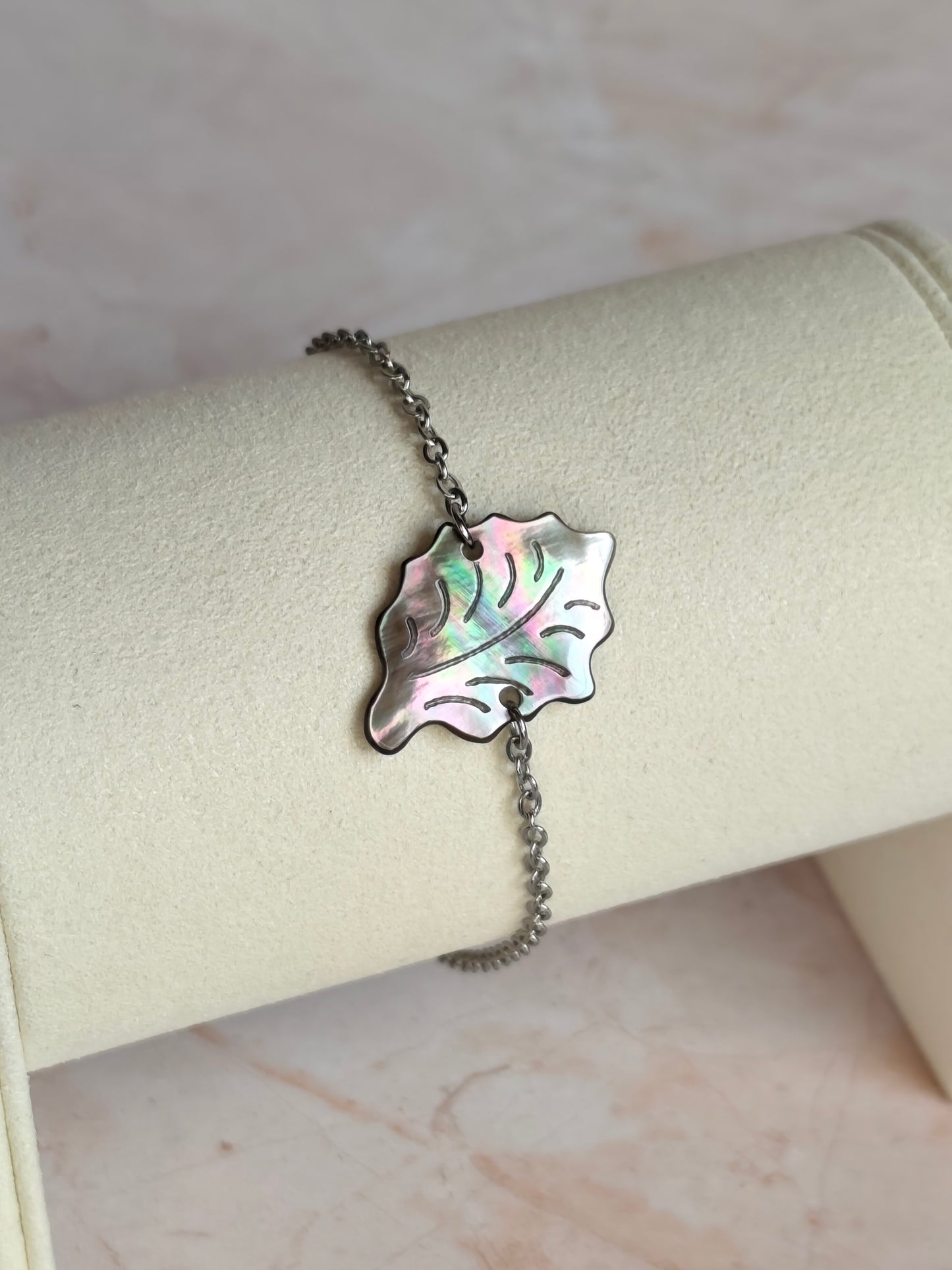 Sève — Bracelet Feuille