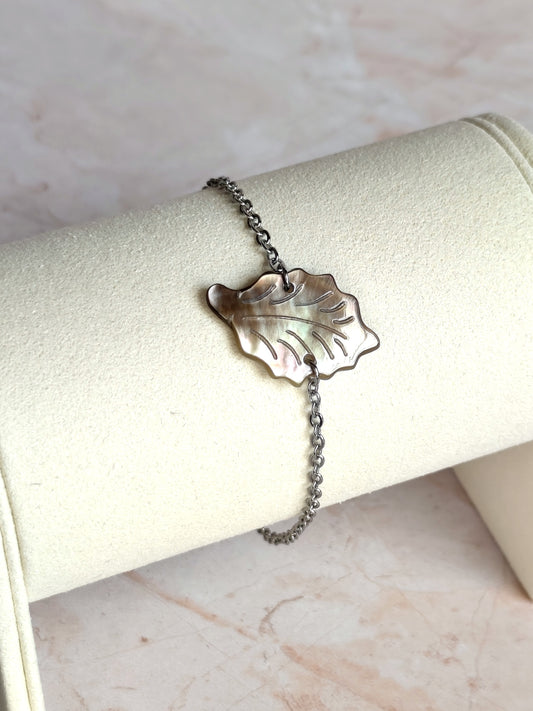 Sève — Bracelet Feuille