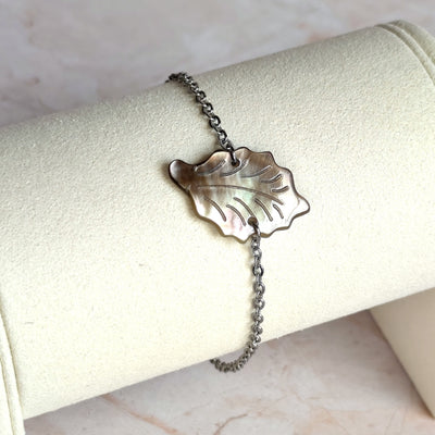 Sève — Bracelet Feuille