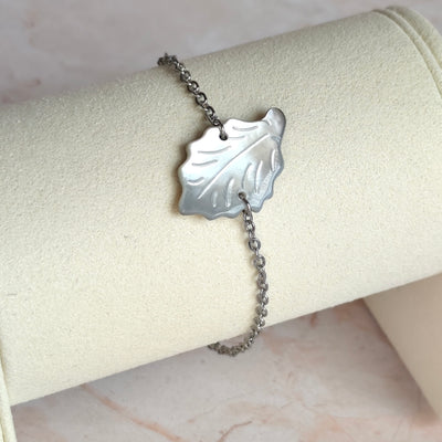 Sève — Bracelet Feuille