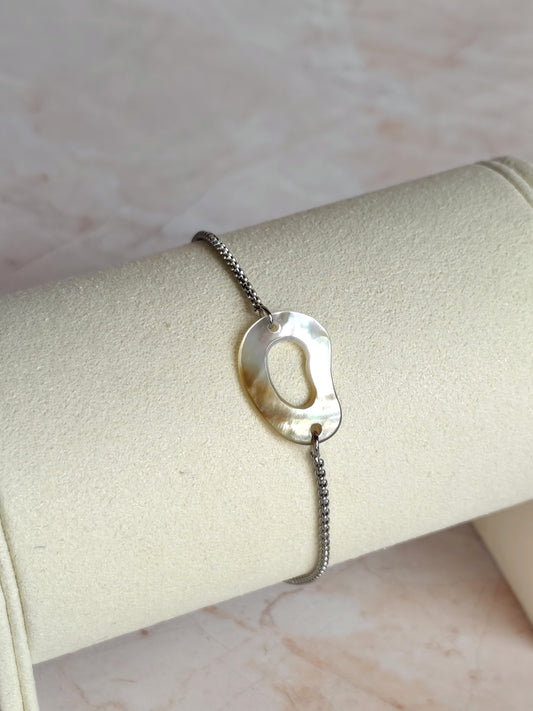 Spirale Marine — Bracelet Coquillage ajouré