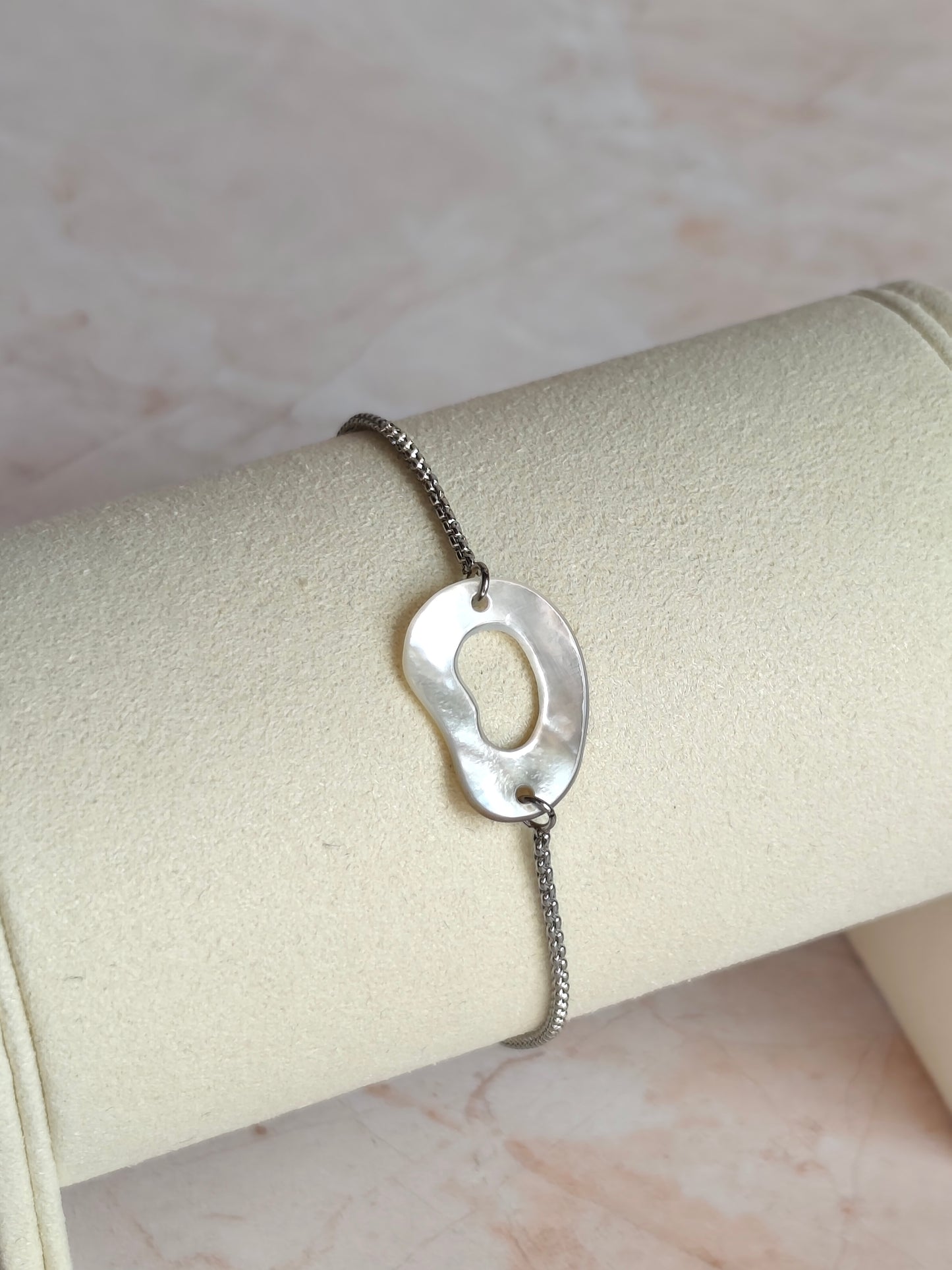 Spirale Marine — Bracelet Coquillage ajouré