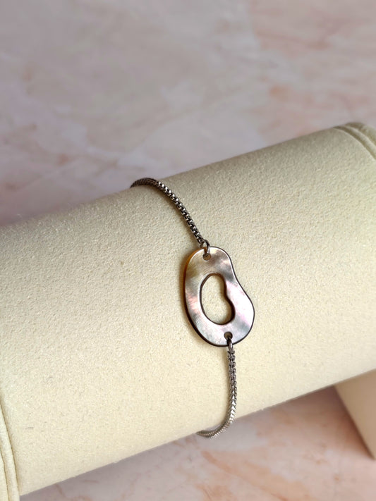 Spirale Marine — Bracelet Coquillage ajouré