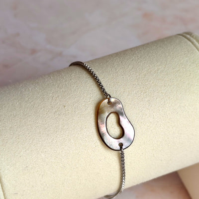 Spirale Marine — Bracelet Coquillage ajouré