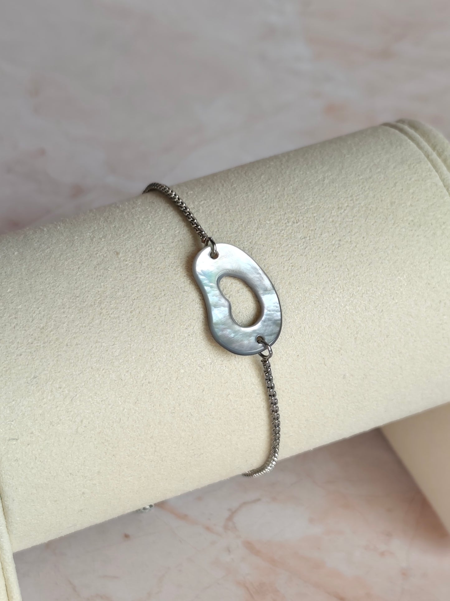 Spirale Marine — Bracelet Coquillage ajouré