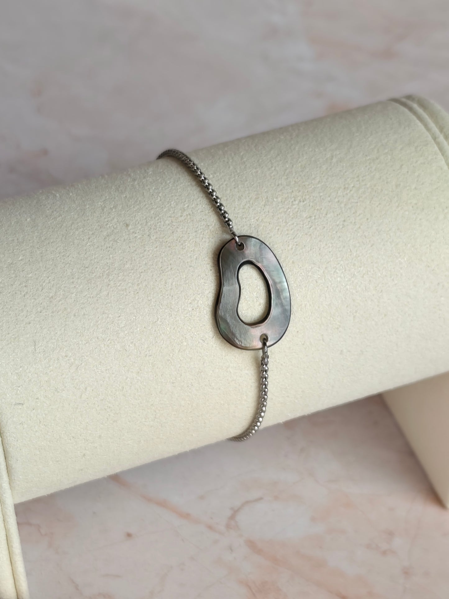 Spirale Marine — Bracelet Coquillage ajouré