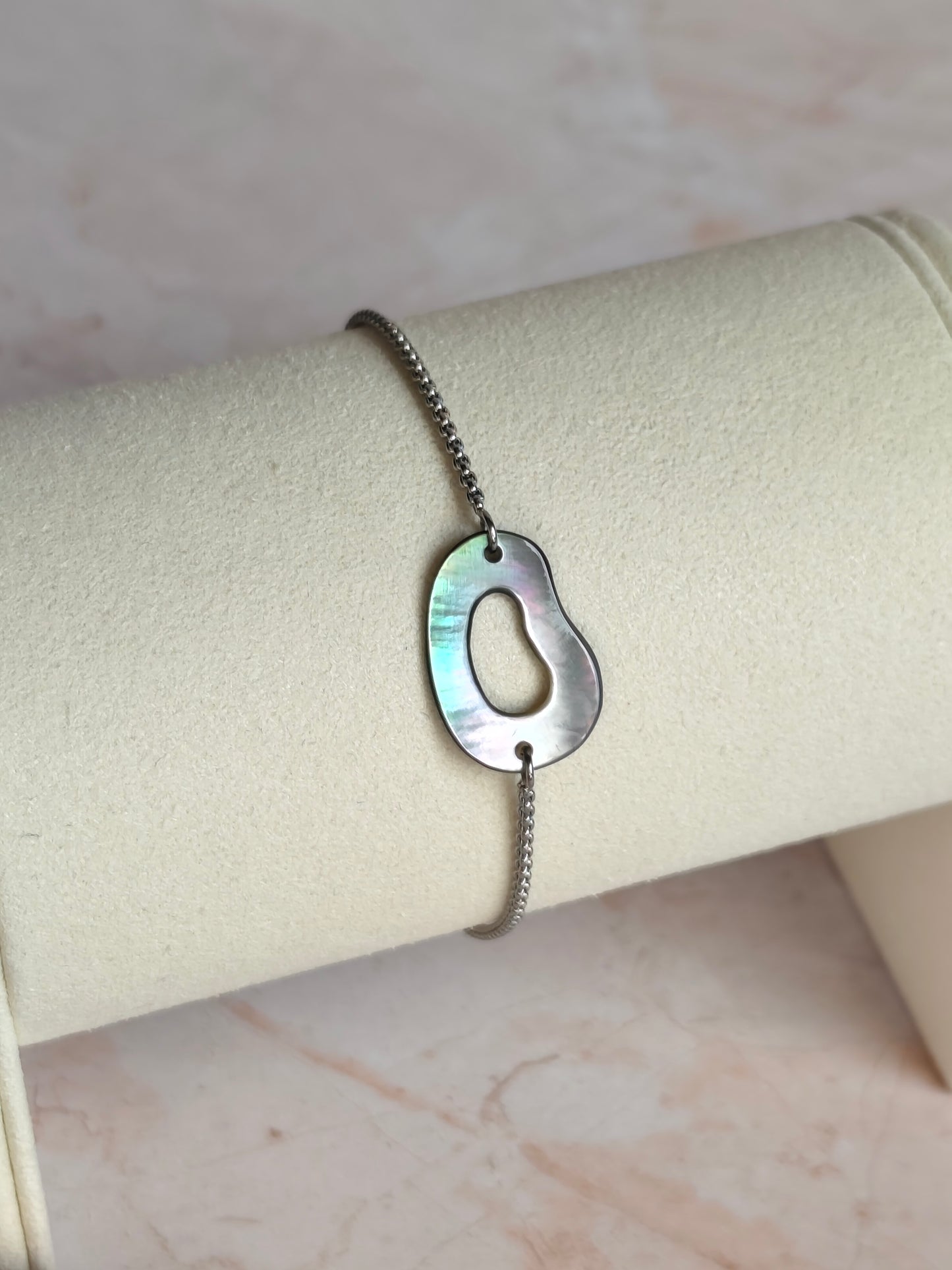 Spirale Marine — Bracelet Coquillage ajouré