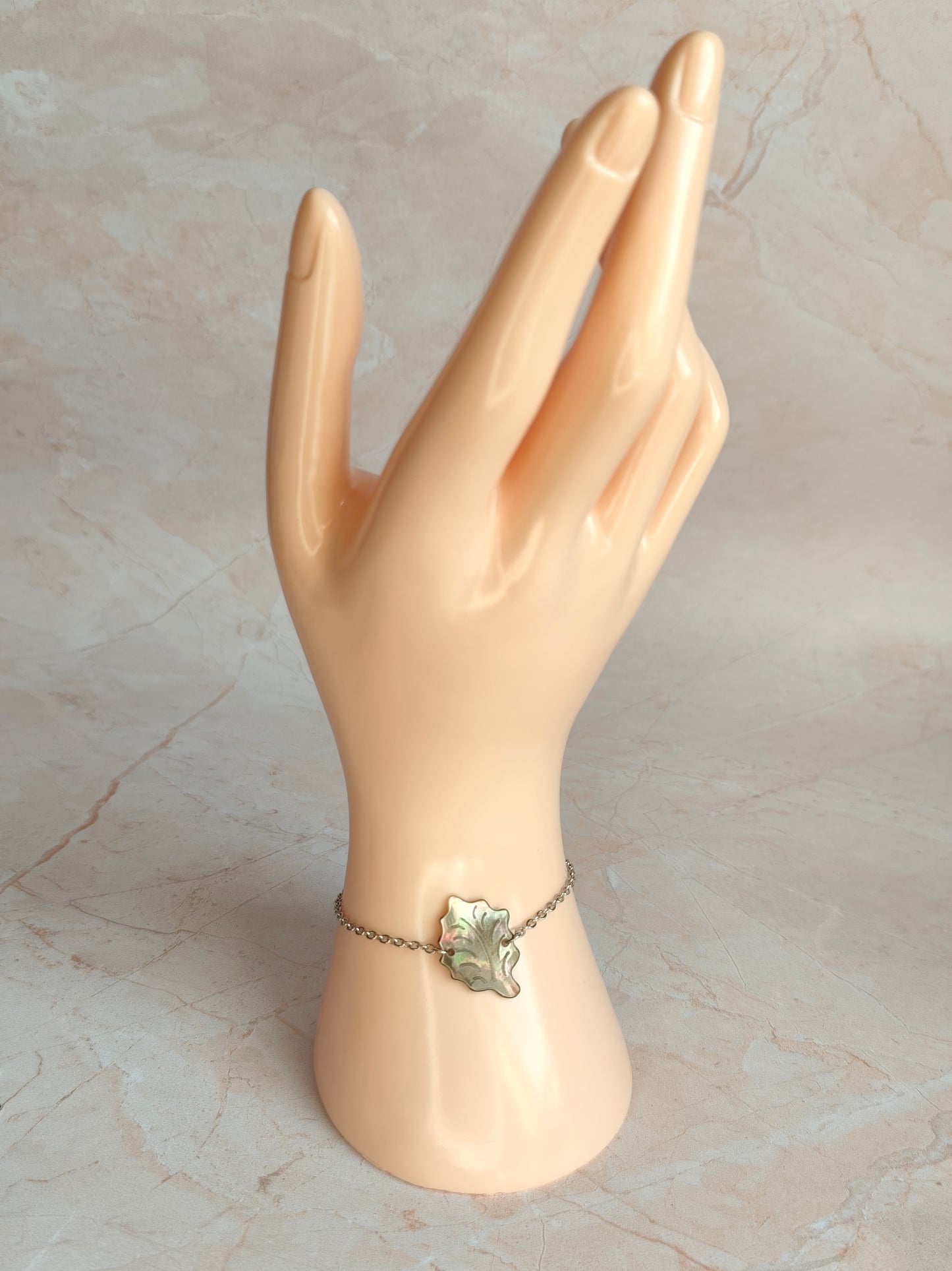 Sève — Bracelet Feuille
