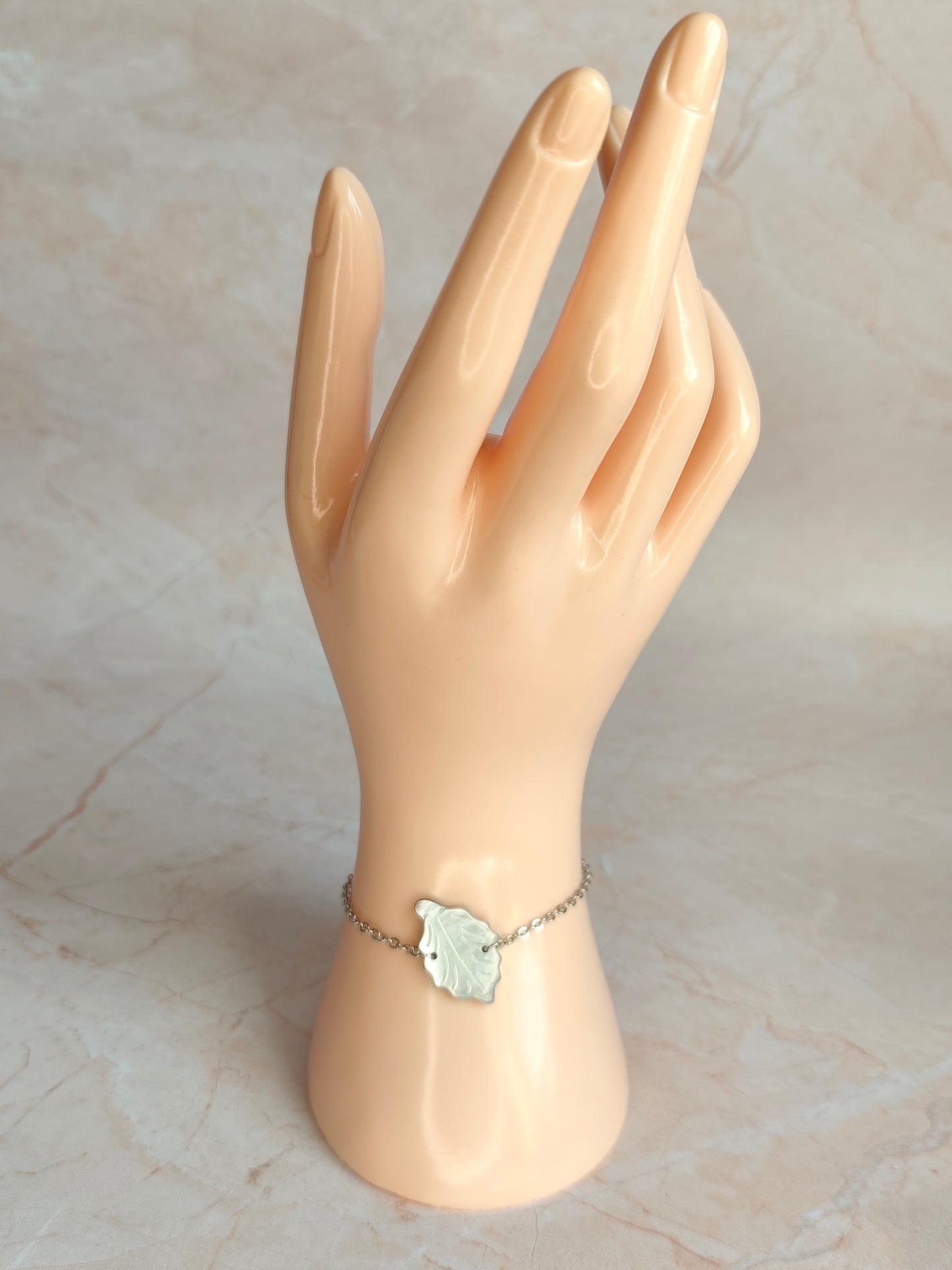 Sève — Bracelet Feuille