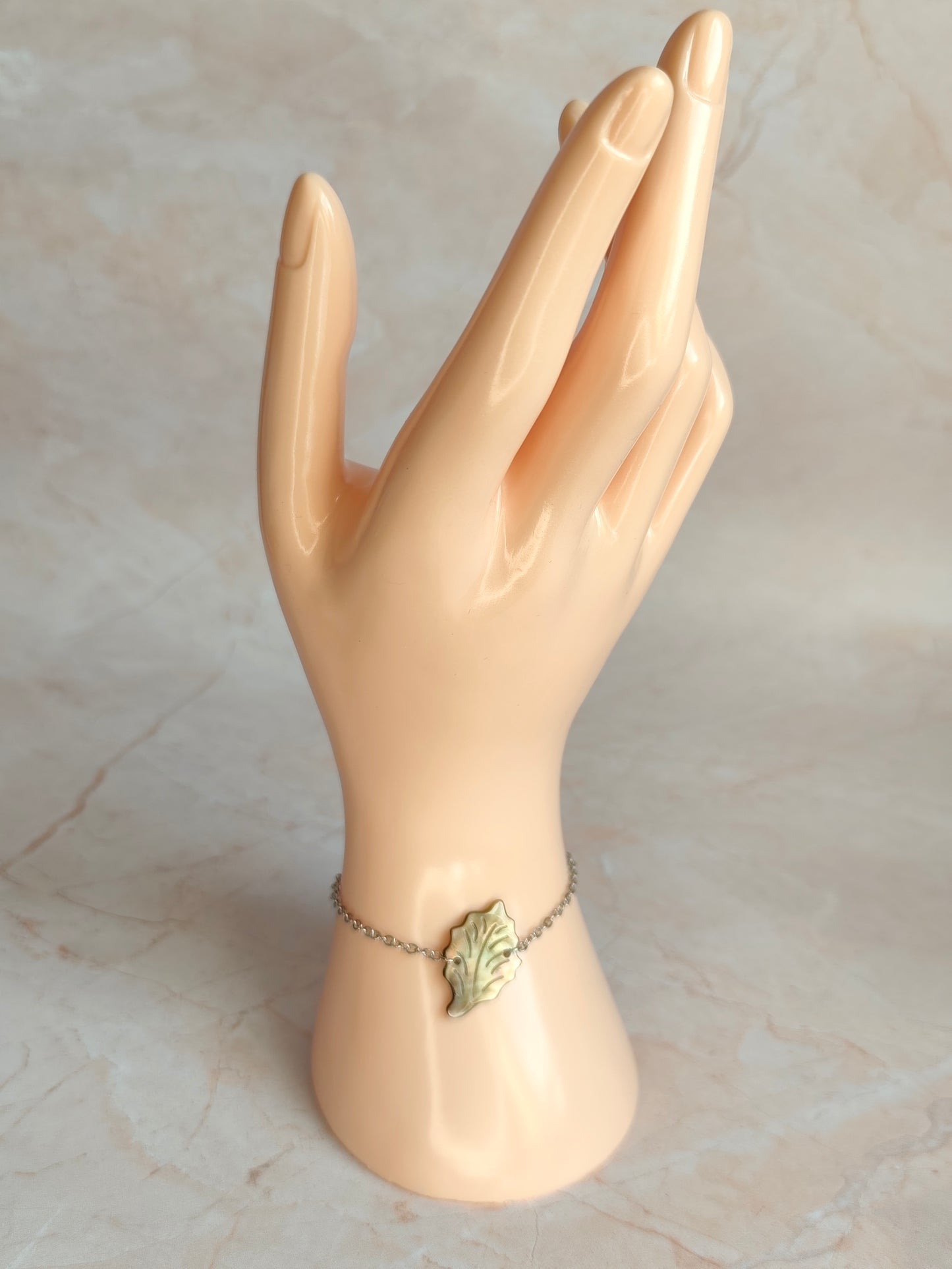 Sève — Bracelet Feuille