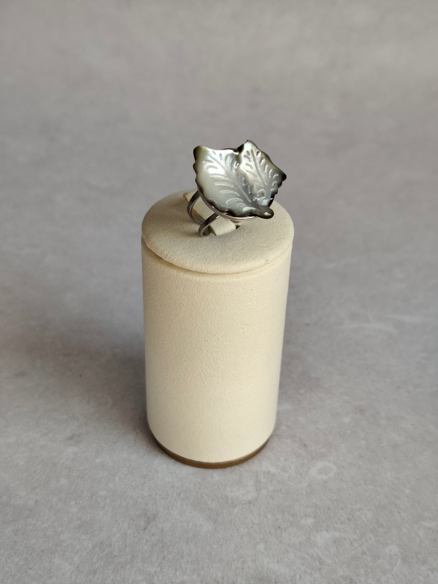 Sève — Bague Feuille