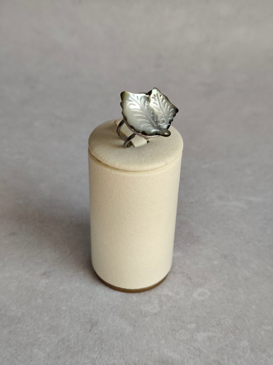 Sève — Bague Feuille