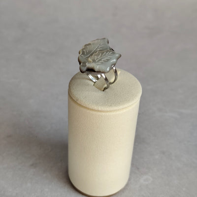 Sève — Bague Feuille